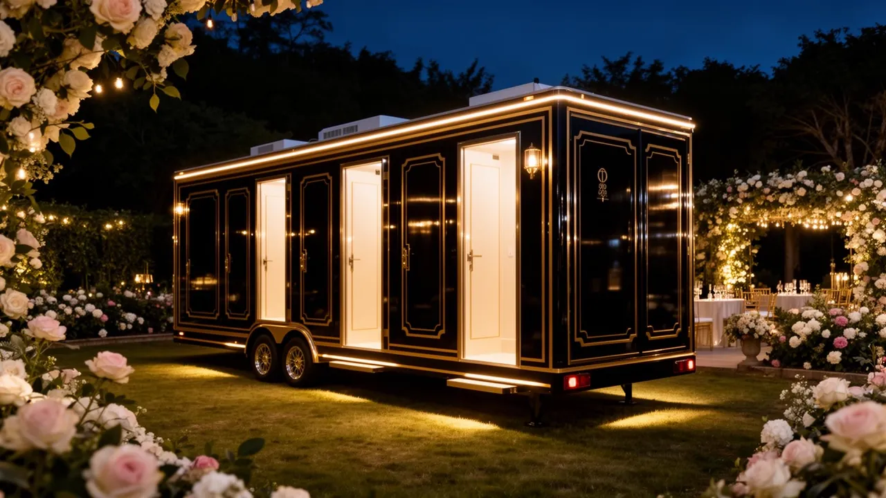 Luxury vs. basic portable toilets: 2026 comparison guide